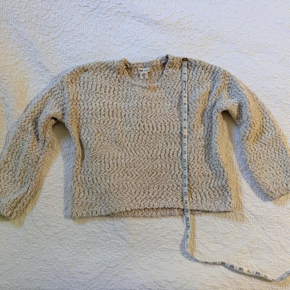 Yes-lola Women's Cream and Tan Jumper